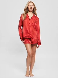 Eco Satin Shorts PJ Set