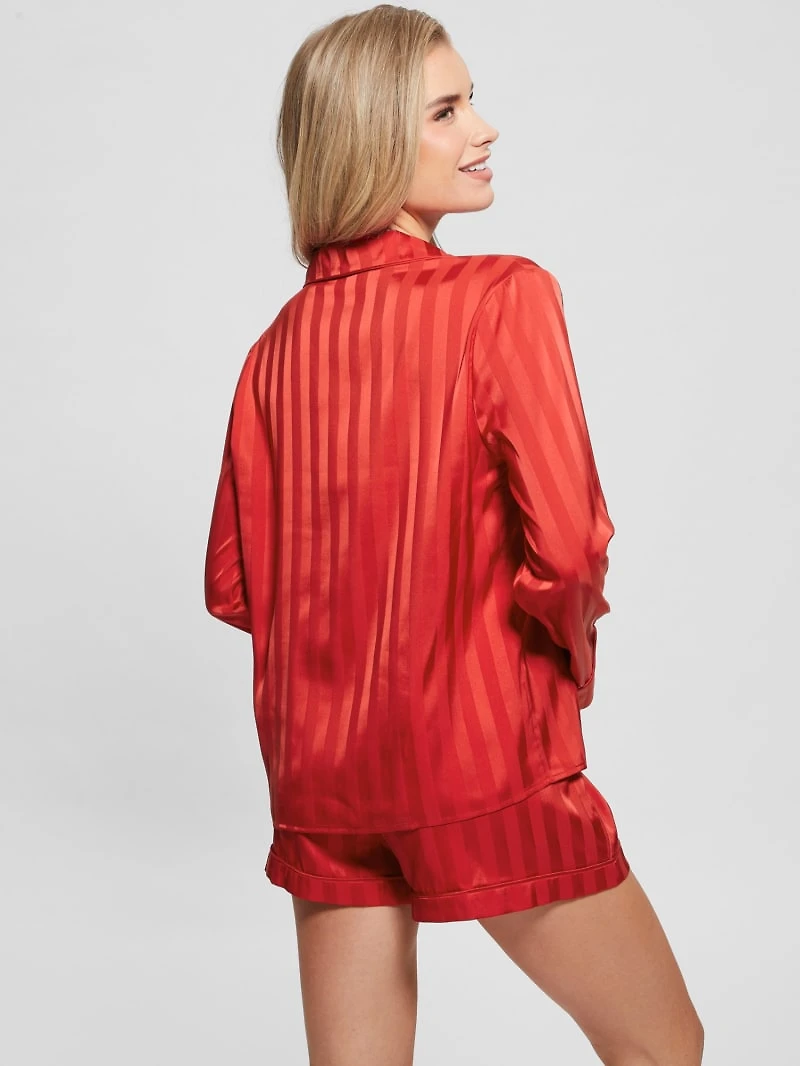 Eco Satin Shorts PJ Set