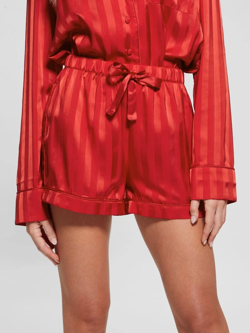Eco Satin Shorts PJ Set