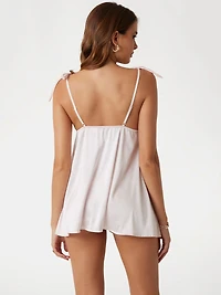 Vanessa Babydoll Slip and Thong Set