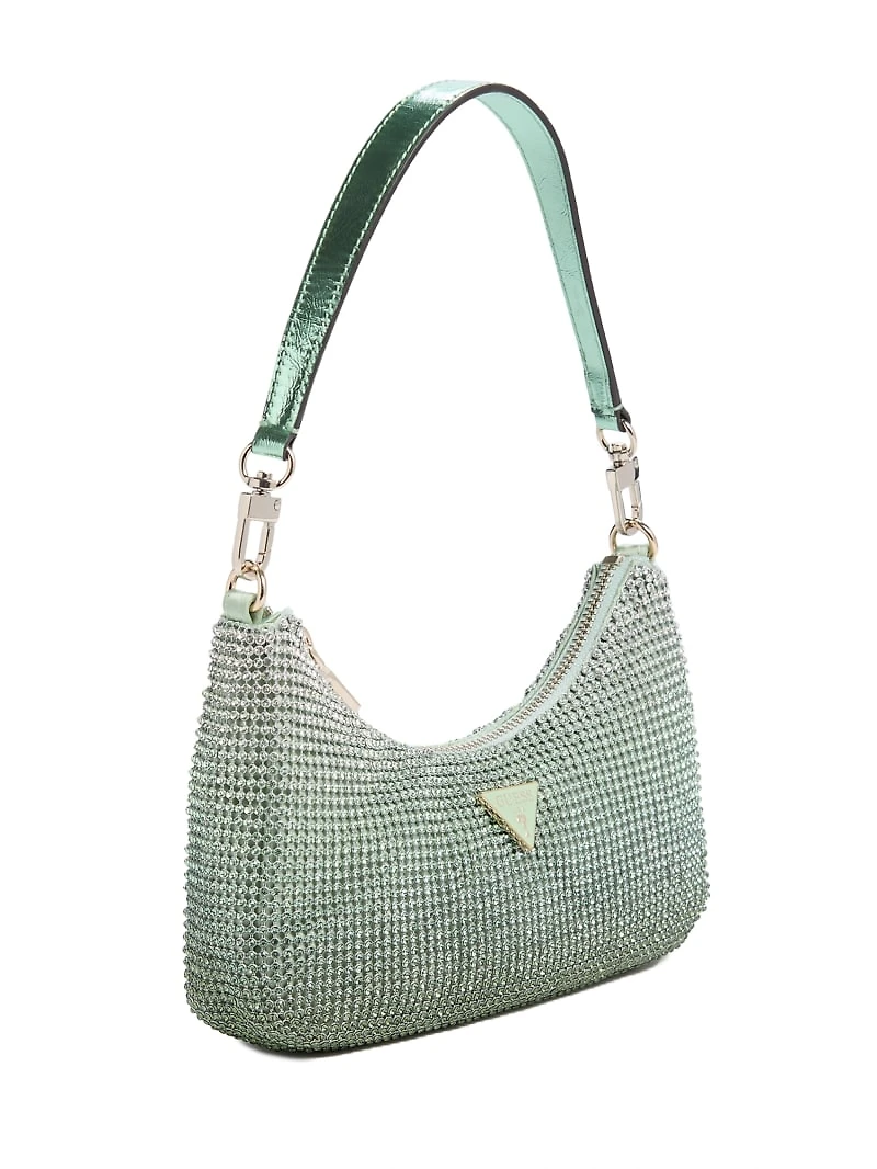 Zalina Ombré Rhinestone Mini Shoulder Bag
