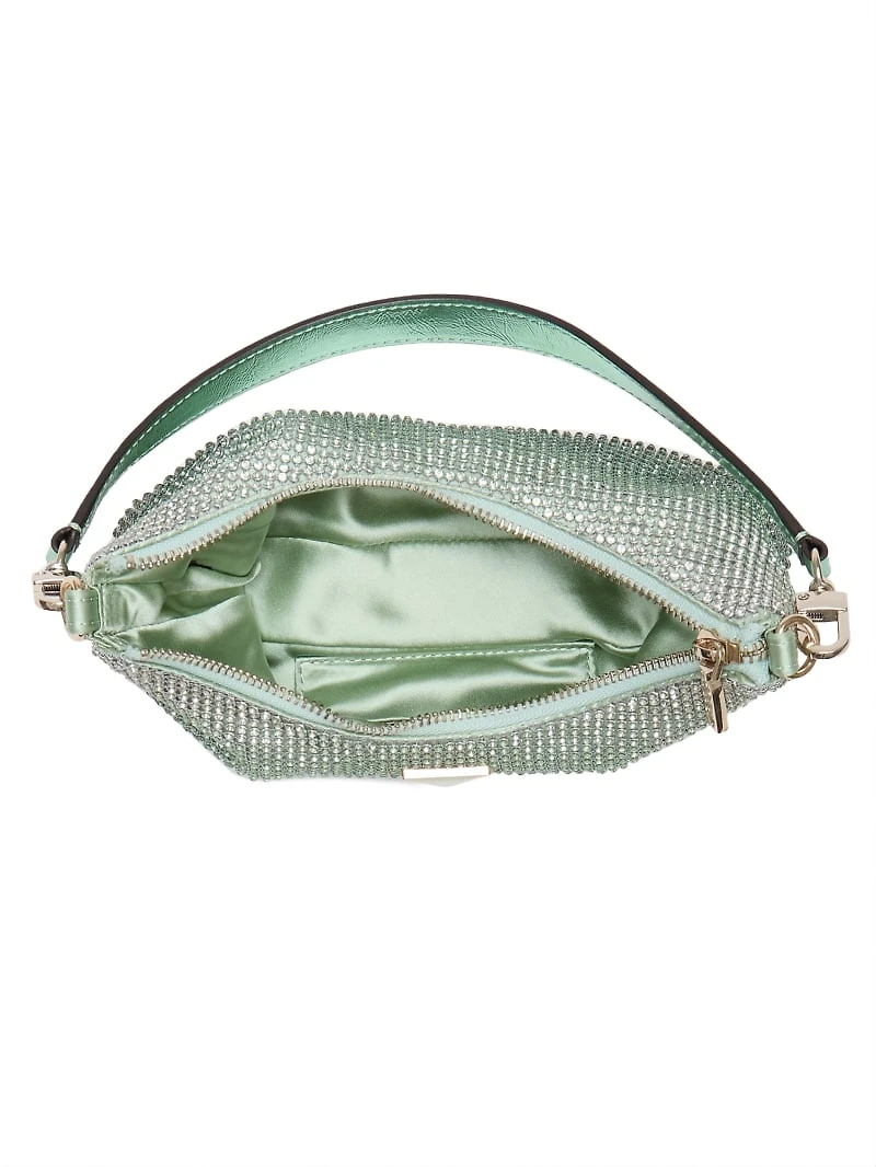 Zalina Ombré Rhinestone Mini Shoulder Bag