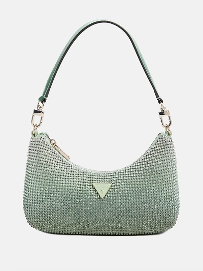 Zalina Ombré Rhinestone Mini Shoulder Bag