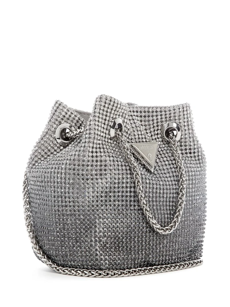 Zalina Ombré Rhinestone Pouch