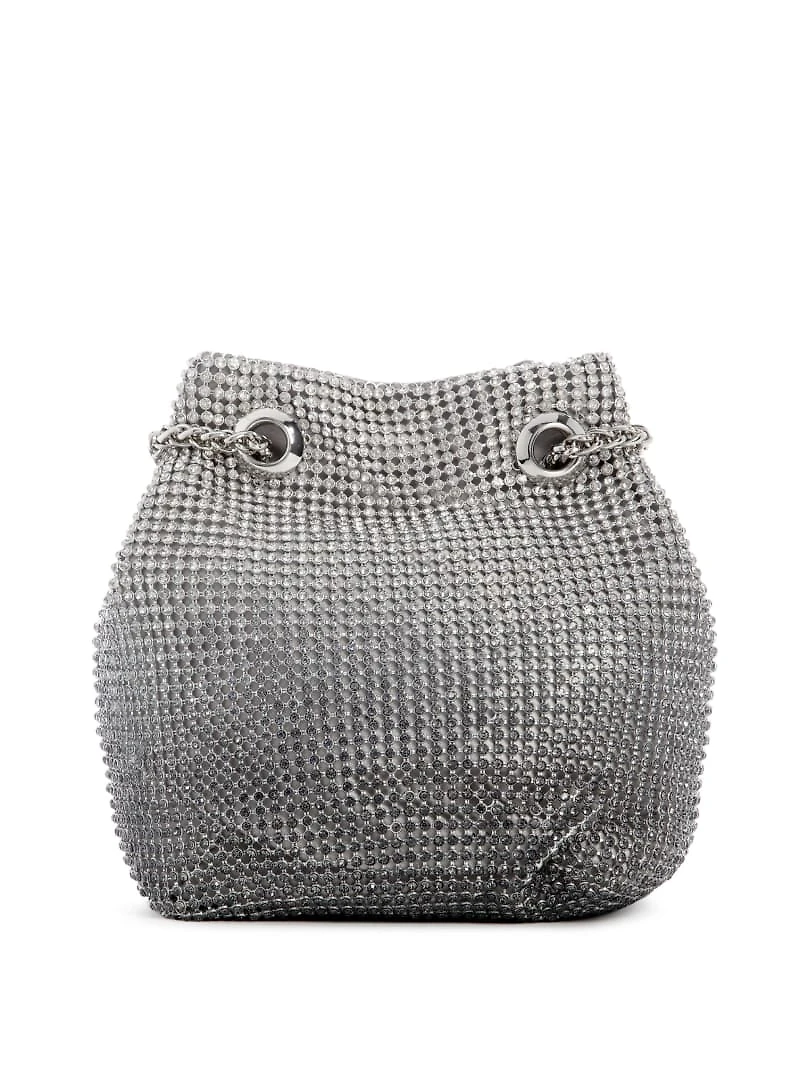 Zalina Ombré Rhinestone Pouch