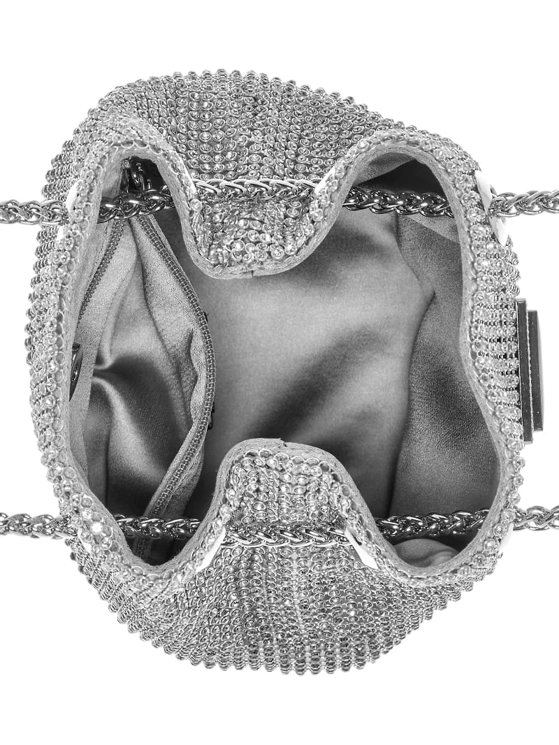 Zalina Ombré Rhinestone Pouch