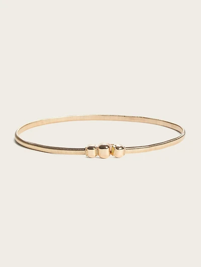 Tab Snake Chain Belt