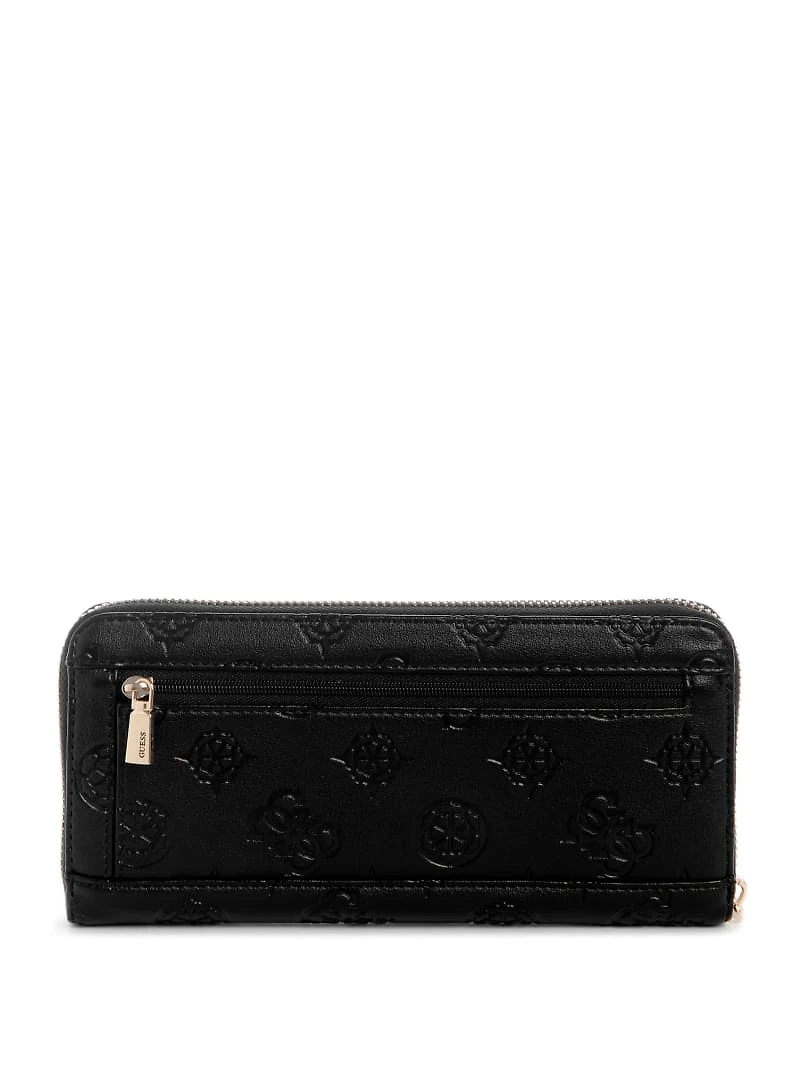 Laurel II Debossed Peony Large Wallet