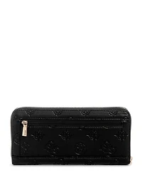 Laurel II Debossed Peony Large Wallet