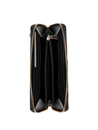 Laurel II Debossed Peony Large Wallet