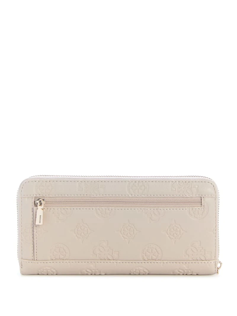Laurel II Debossed Peony Large Wallet