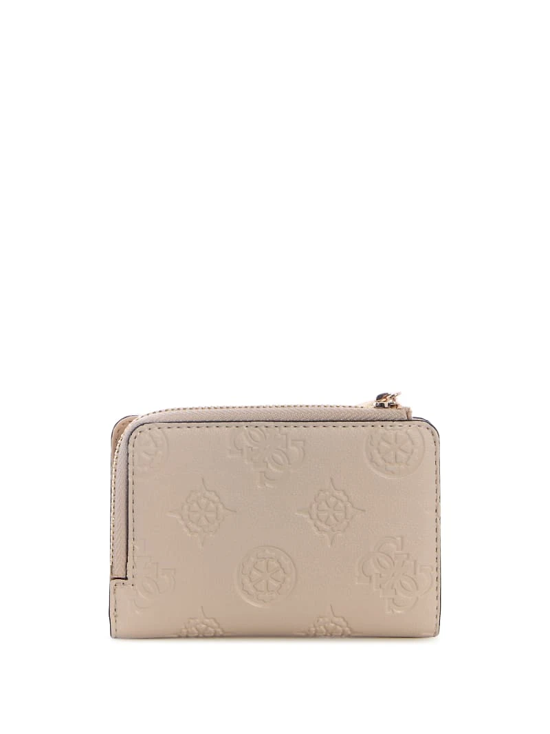 Laurel II Debossed Peony Card Case