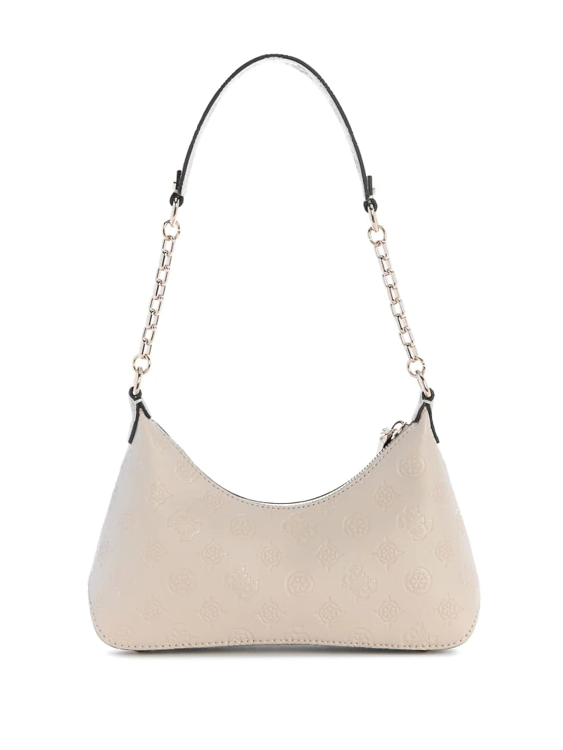 Dita Debossed Peony Shoulder Bag