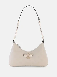 Dita Debossed Peony Shoulder Bag
