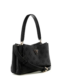 Tisha Debossed Peony Crossbody