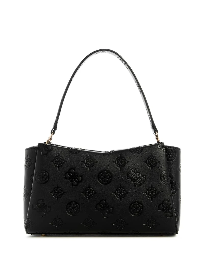 Tisha Debossed Peony Crossbody