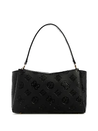 Tisha Debossed Peony Crossbody