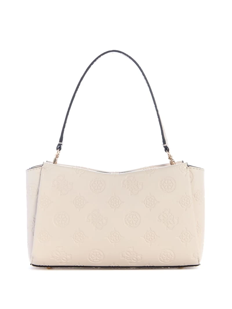 Tisha Debossed Peony Crossbody