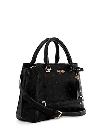 Zarela Debossed Luxury Satchel