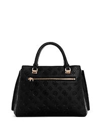 Zarela Debossed Luxury Satchel