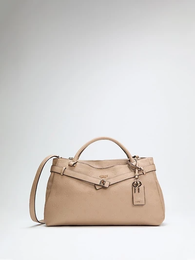 Ella Logo Satchel Bag