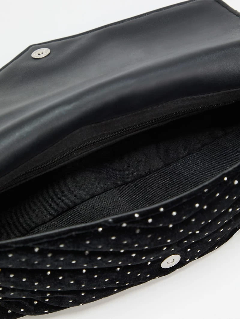 Zion Shine Quilted Clutch