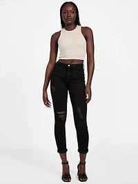 Eco Liberty Distressed Skinny Jeans