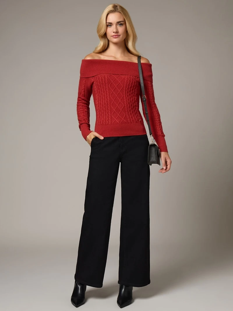 Garcia Off-Shoulder Sweater