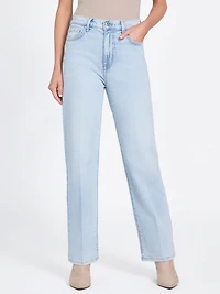 Caleena High-Rise Straight Jeans