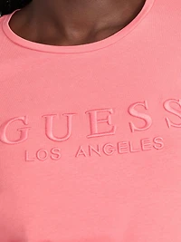 Lizza Embroidered Logo Tee