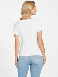 Eco Loren Glitter Heart Tee