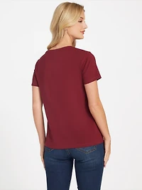 Cami Embroidered Logo Tee
