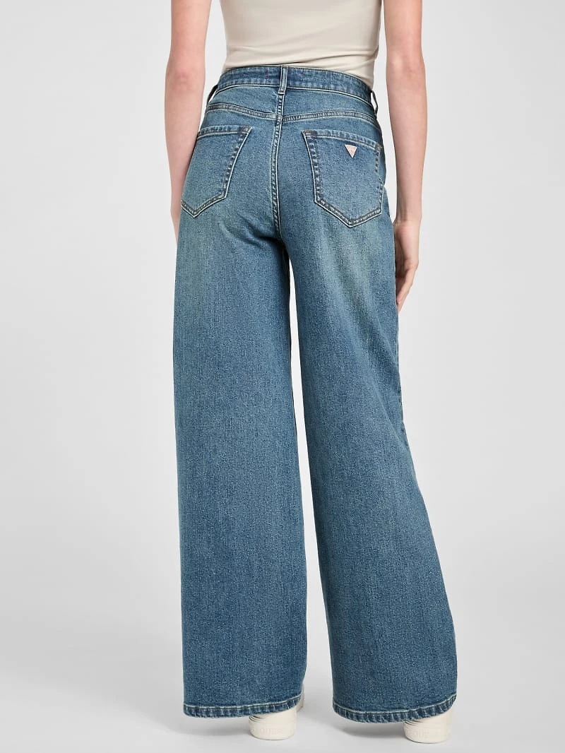 Lisbeth Wide Leg Denim Pants