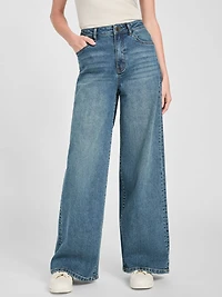 Lisbeth Wide Leg Denim Pants
