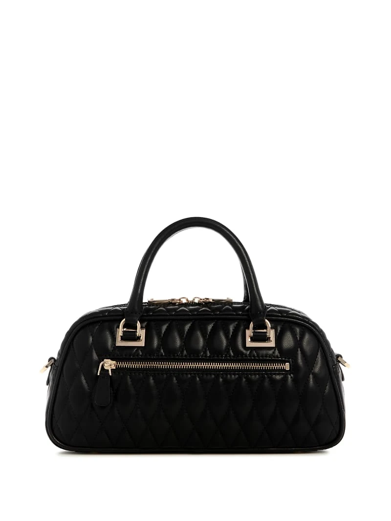 Valla Small Faux-Leather Satchel