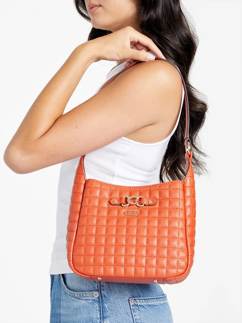 Nadira Quilted Hobo Bag