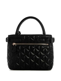 Paisleigh Quilted Small Satchel