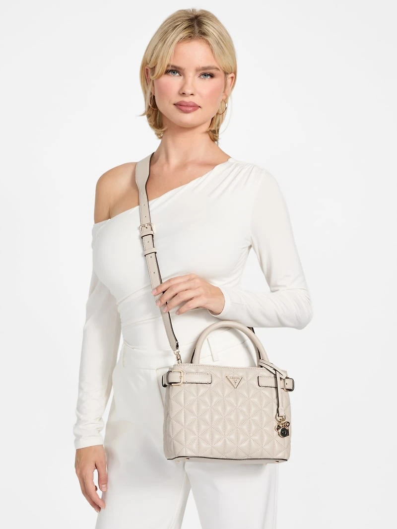 Paisleigh Quilted Small Satchel