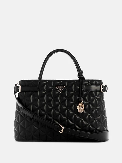 Paisleigh Quilted Girlfriend Satchel