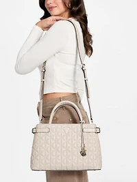 Paisleigh Quilted Girlfriend Satchel