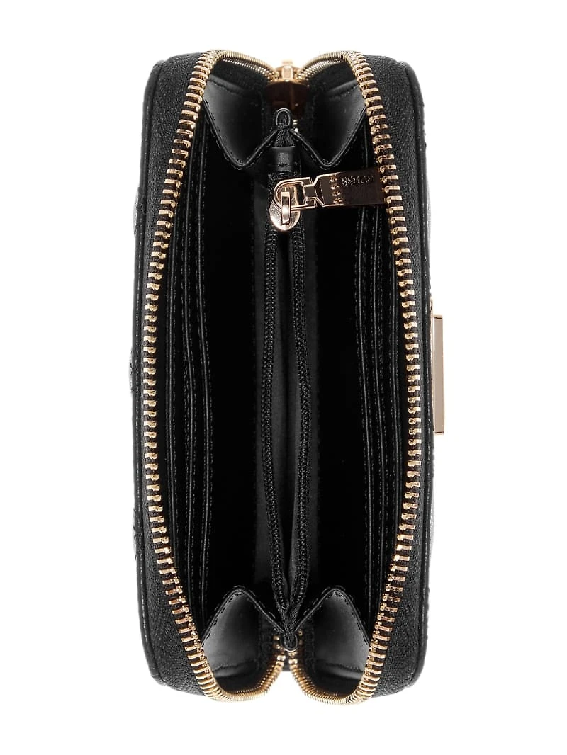 Atabey Quilted Medium Zip-Around Wallet