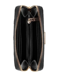 Atabey Quilted Medium Zip-Around Wallet