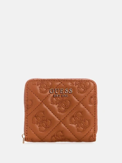 Eco Adelasia Quilted Logo Small Wallet