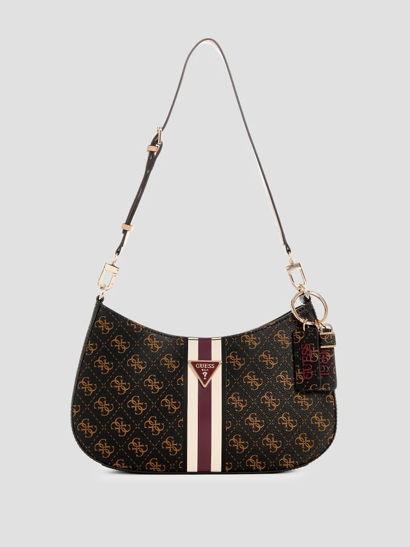 Noelle Top-Zip Shoulder Bag