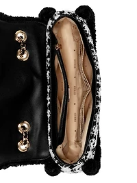 Cristi Tweed Convertible Crossbody