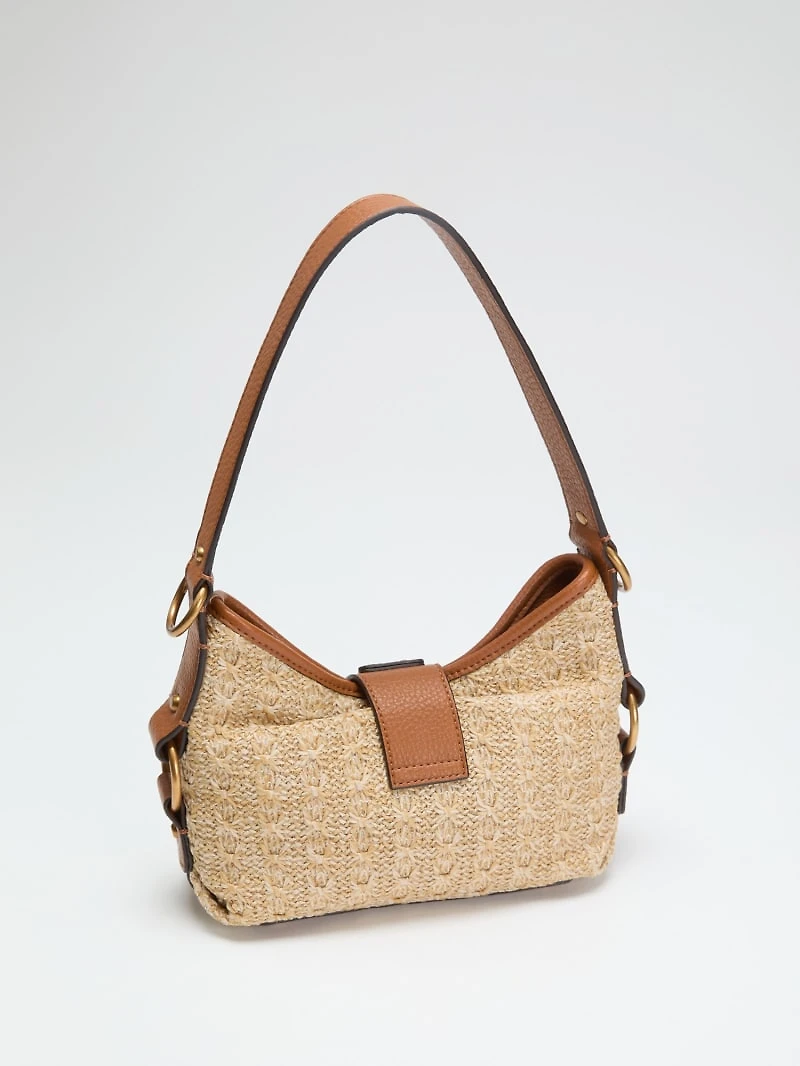 Camden Straw Mini Shoulder Bag