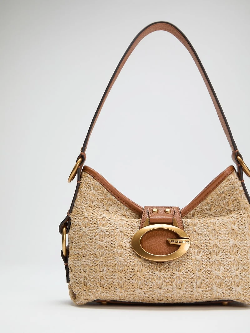 Camden Straw Mini Shoulder Bag