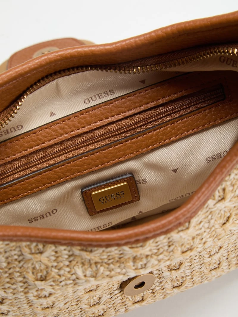 Camden Straw Mini Shoulder Bag