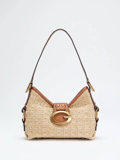 Camden Straw Mini Shoulder Bag