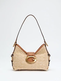 Camden Straw Mini Shoulder Bag